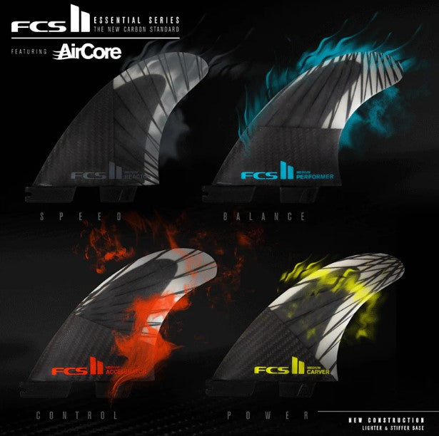 Image of FCS 2 Essential fins in Performance core carbon