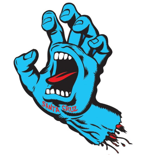 Santa Cruz skateboards Screaming Hand logo artwork