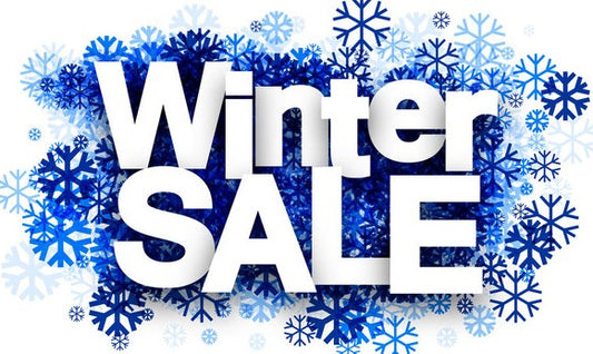 Winter Sale imagery for surf shop sale