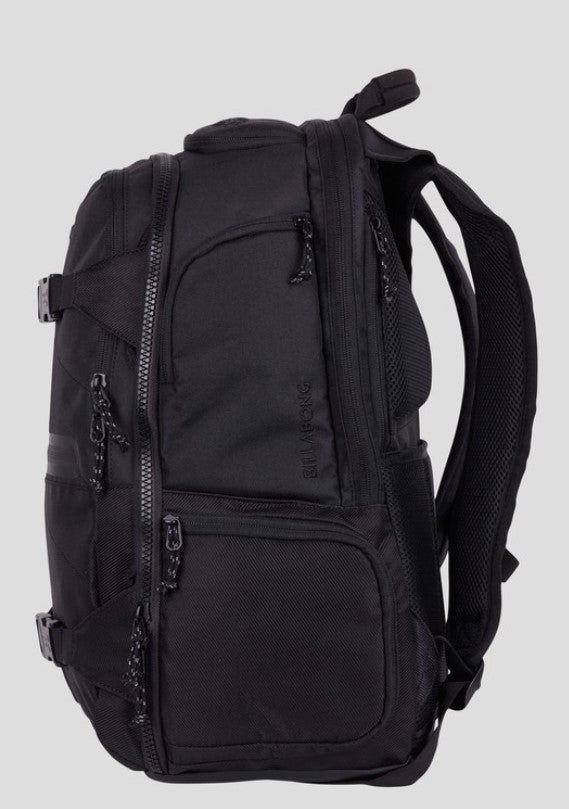 Billabong Combat OG Backpack in stealth colourway from side