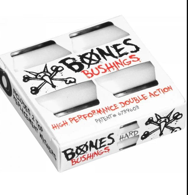 Bones Skateboard Truck Bushings Hard Set hard black in packaging