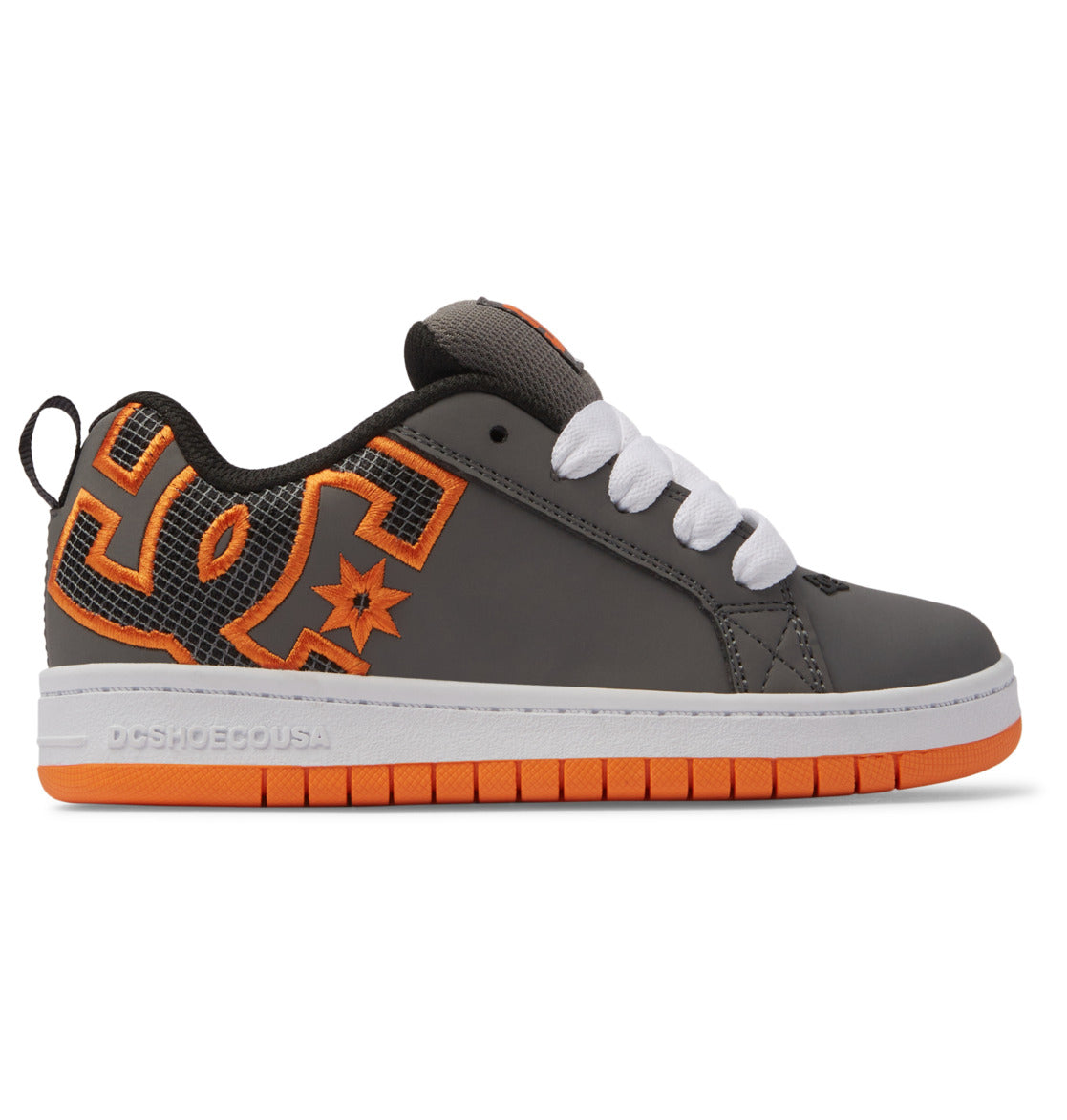 DC Court Graffik Youth Shoe Side View