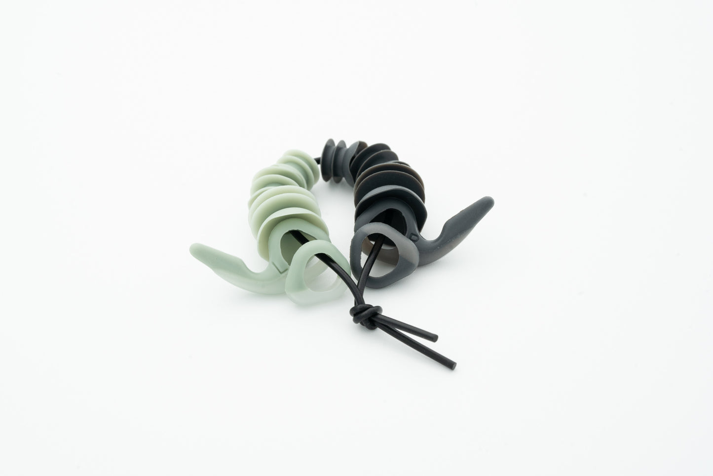 Surfears 4.0 Premium Surfing Earplugs showing extra fitting pieces