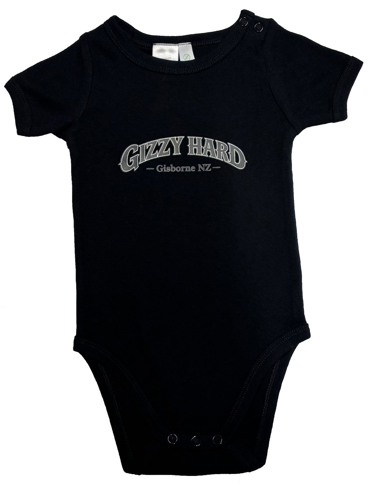 Gizzy Hard Tonal Chest Print Baby Onesie