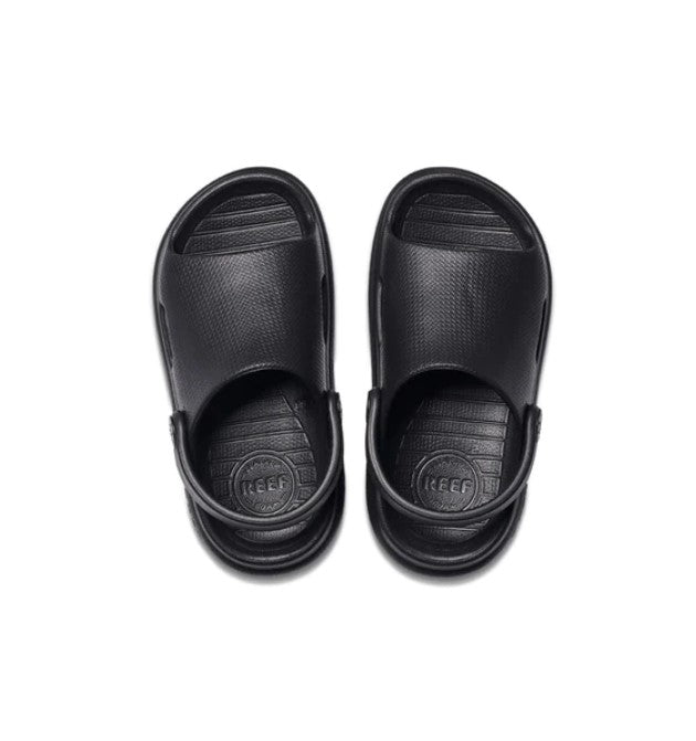 Reef Little Rio Slides Black Colourway Top 