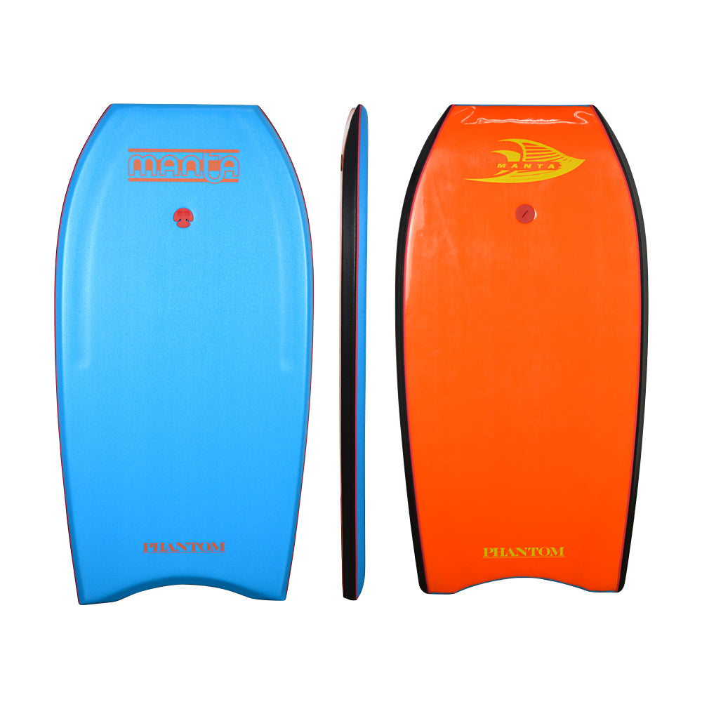 MANTA PHANTOM 38" PE BODYBOARD blue orange