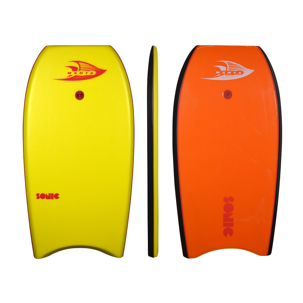 MANTA SONIC 42" EPS BODYBOARD yellow orange 