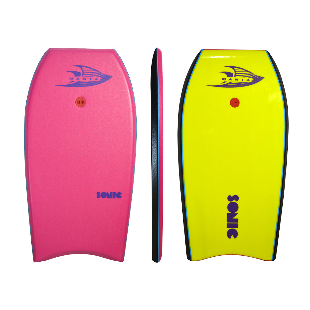 MANTA SONIC 42" EPS BODYBOARD pink yellow