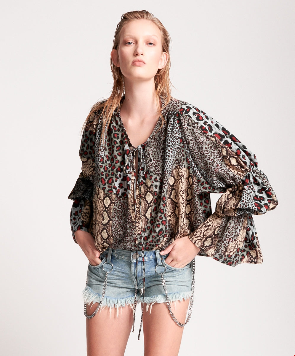 Win21 ONE TEASPOON PUNK PYTHON TOP