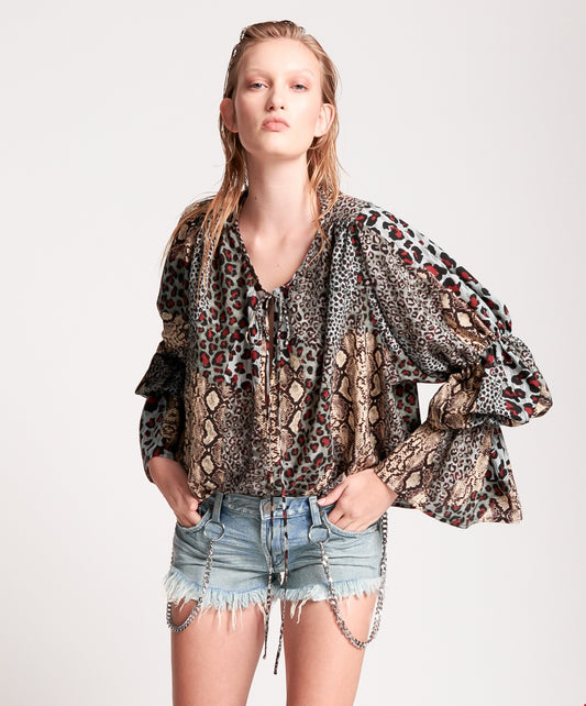 Win21 ONE TEASPOON PUNK PYTHON TOP