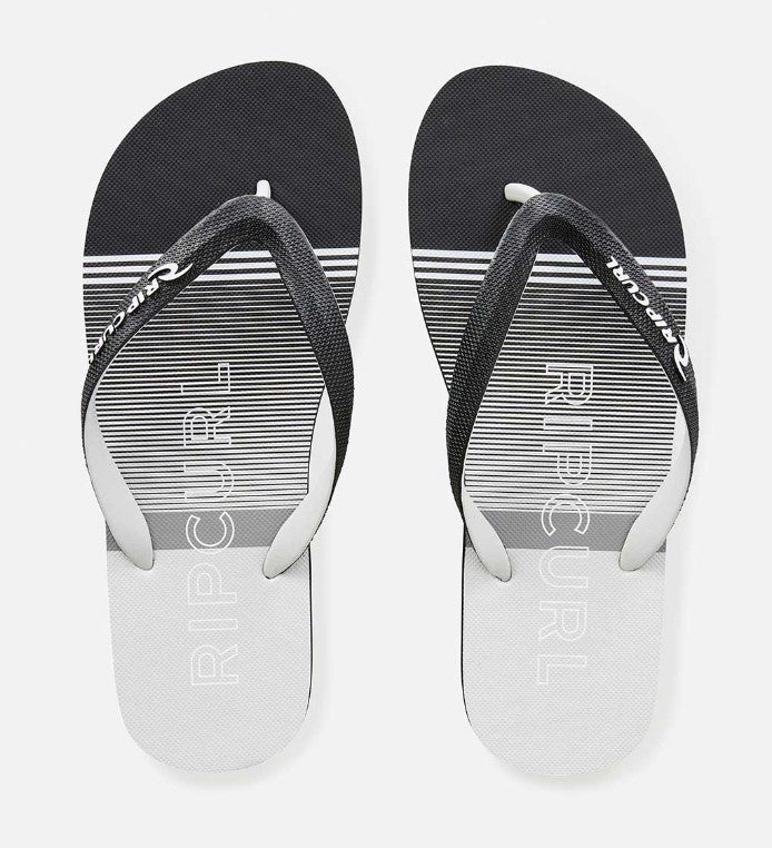 Rip Curl Breakers Bloom Open Toe in black and grey