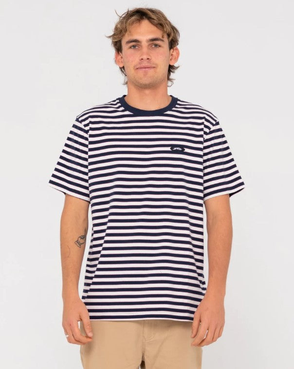 Rusty Blazewater Tee in striped