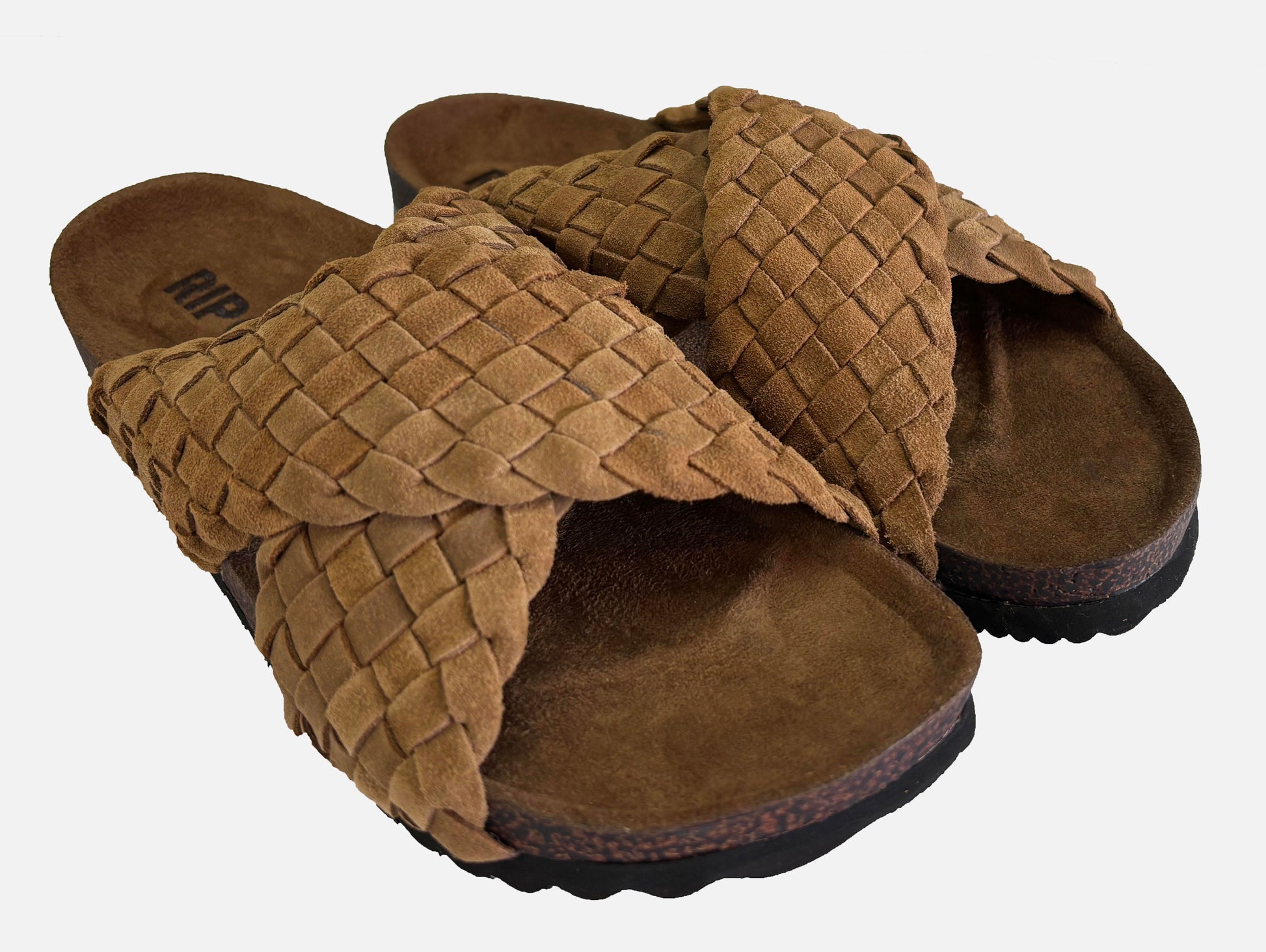 Rip Curl Cayen Bloom Open Toe Leather Sandals in color Chestnut