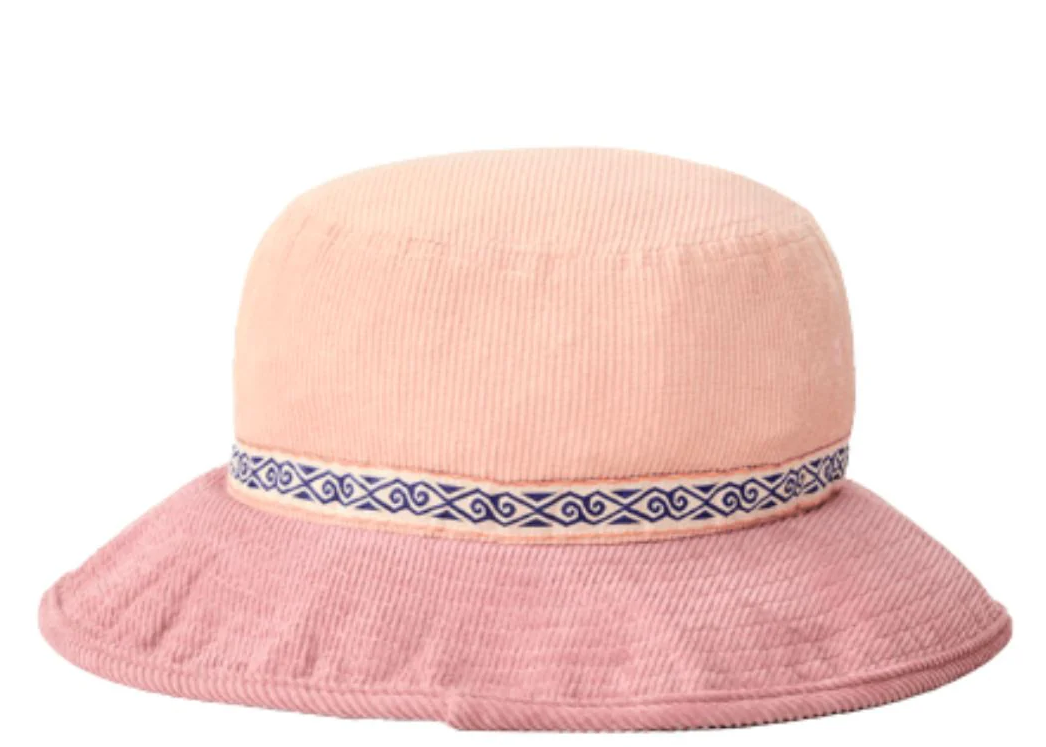 Rip Curl Cosmic Kiss Cord UPF Hat in Dusty Lilac - Back
