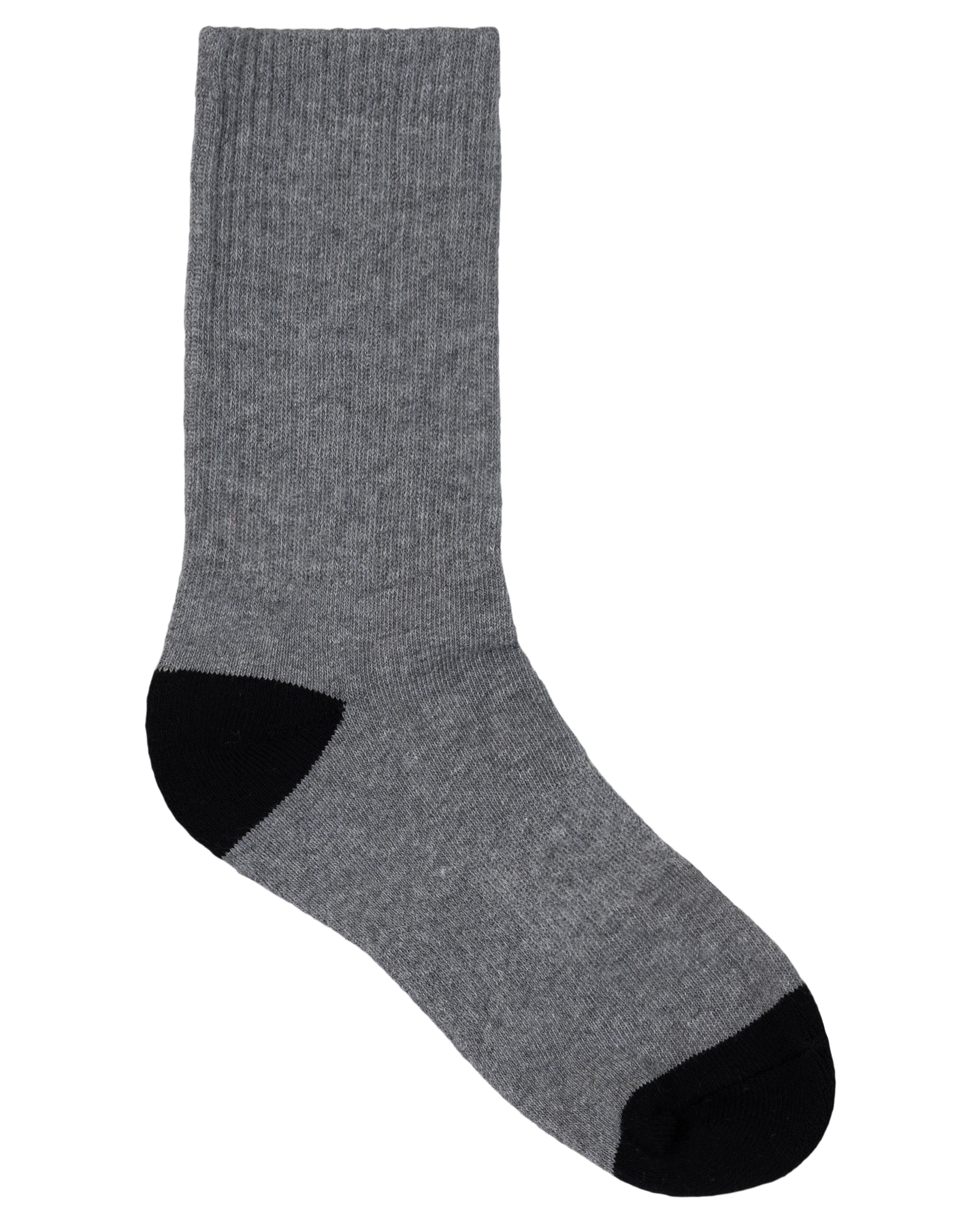 Santa Cruz Youth Bold Shadow Dot Crew 4 Pack Socks showing grey marle sock