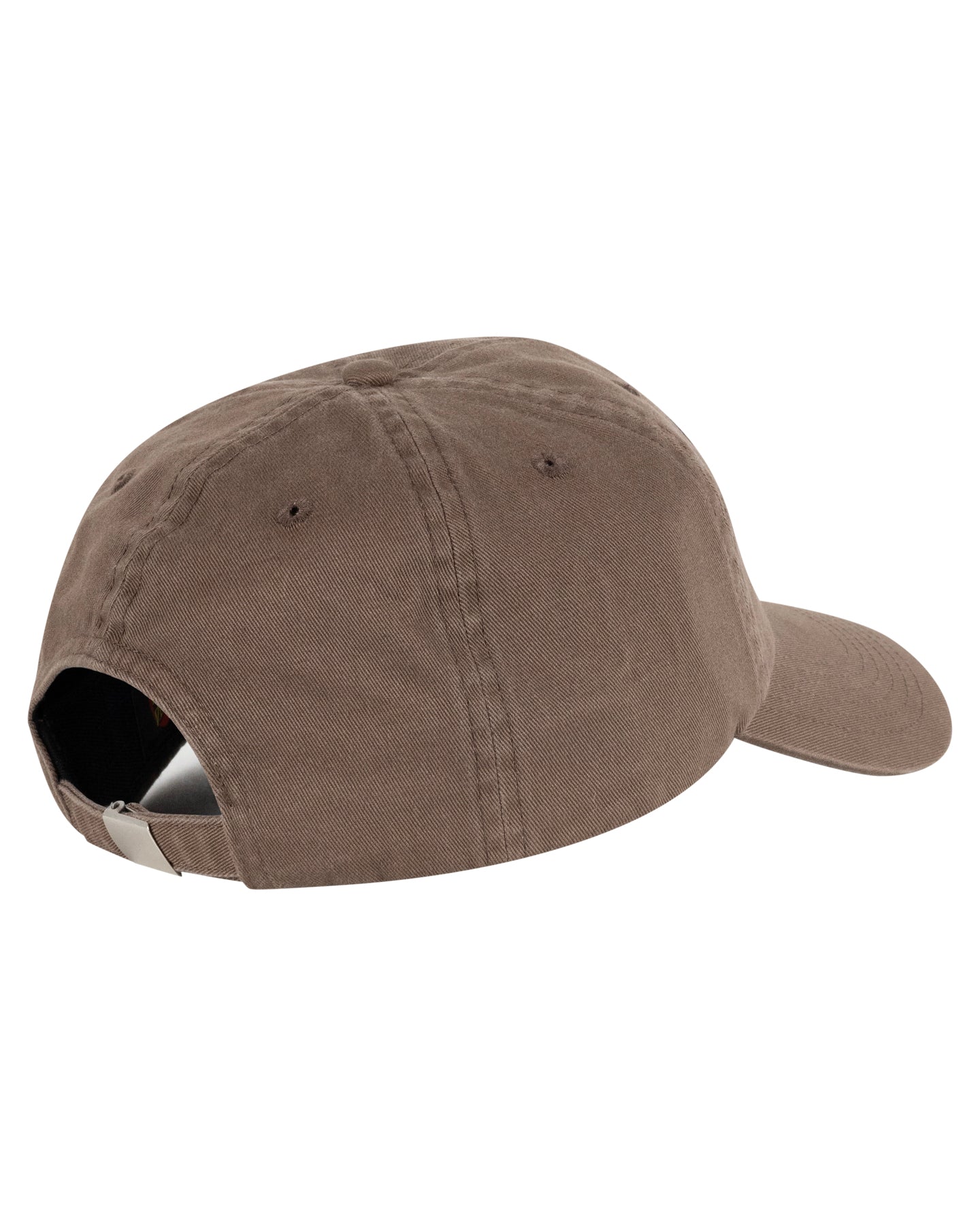 Brown baseball cap on a white background
