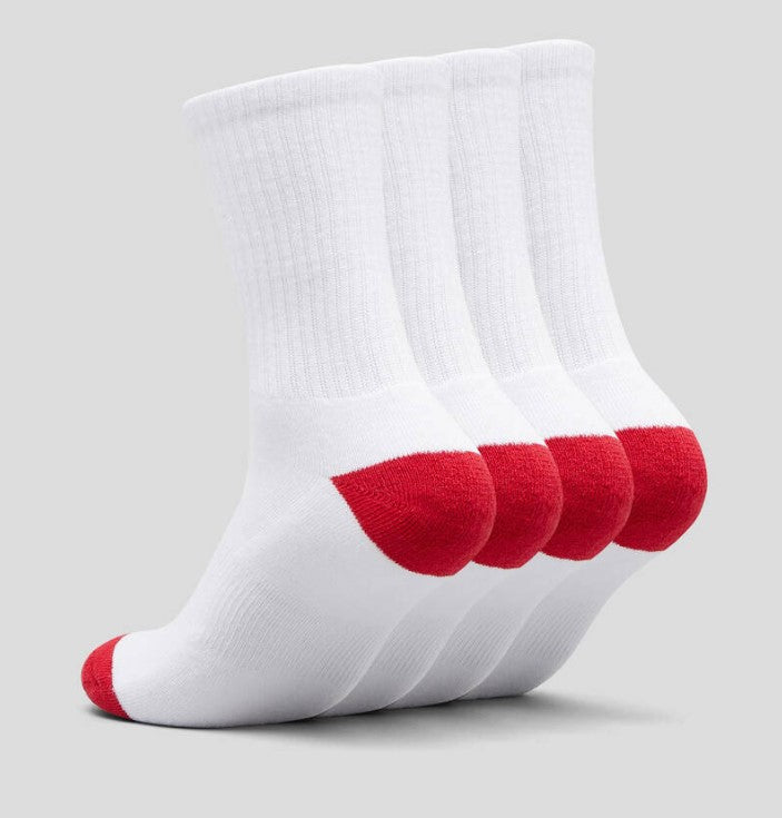 Santa Cruz Classic Dot 4 Pack Crew Socks