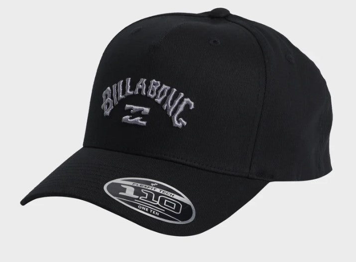 Billabong Arch Flexfit 110 Snapback Cap in black