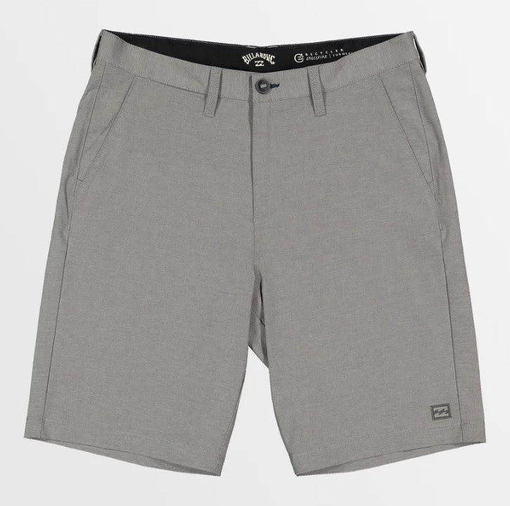 Billabong Crossfire 21" Amphibian Shorts in grey from front