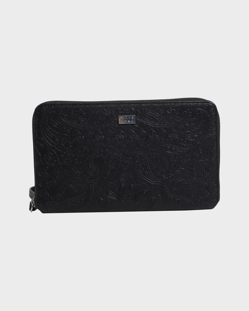 Billabong Golden Hour Travel Wallet in black