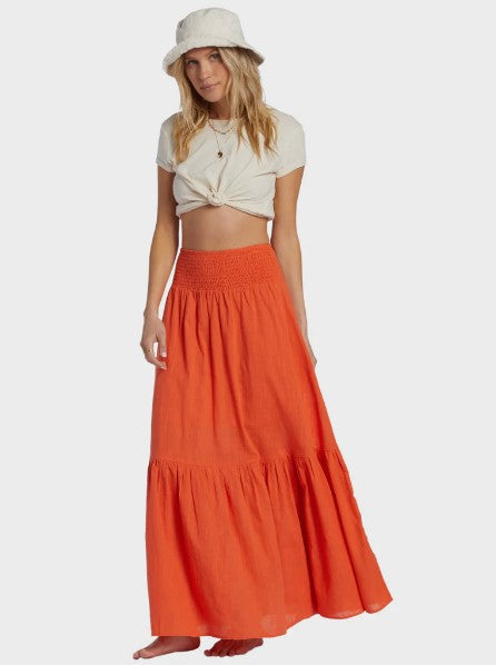 Billabong In The Palms Women's Skirt Coral Craze 