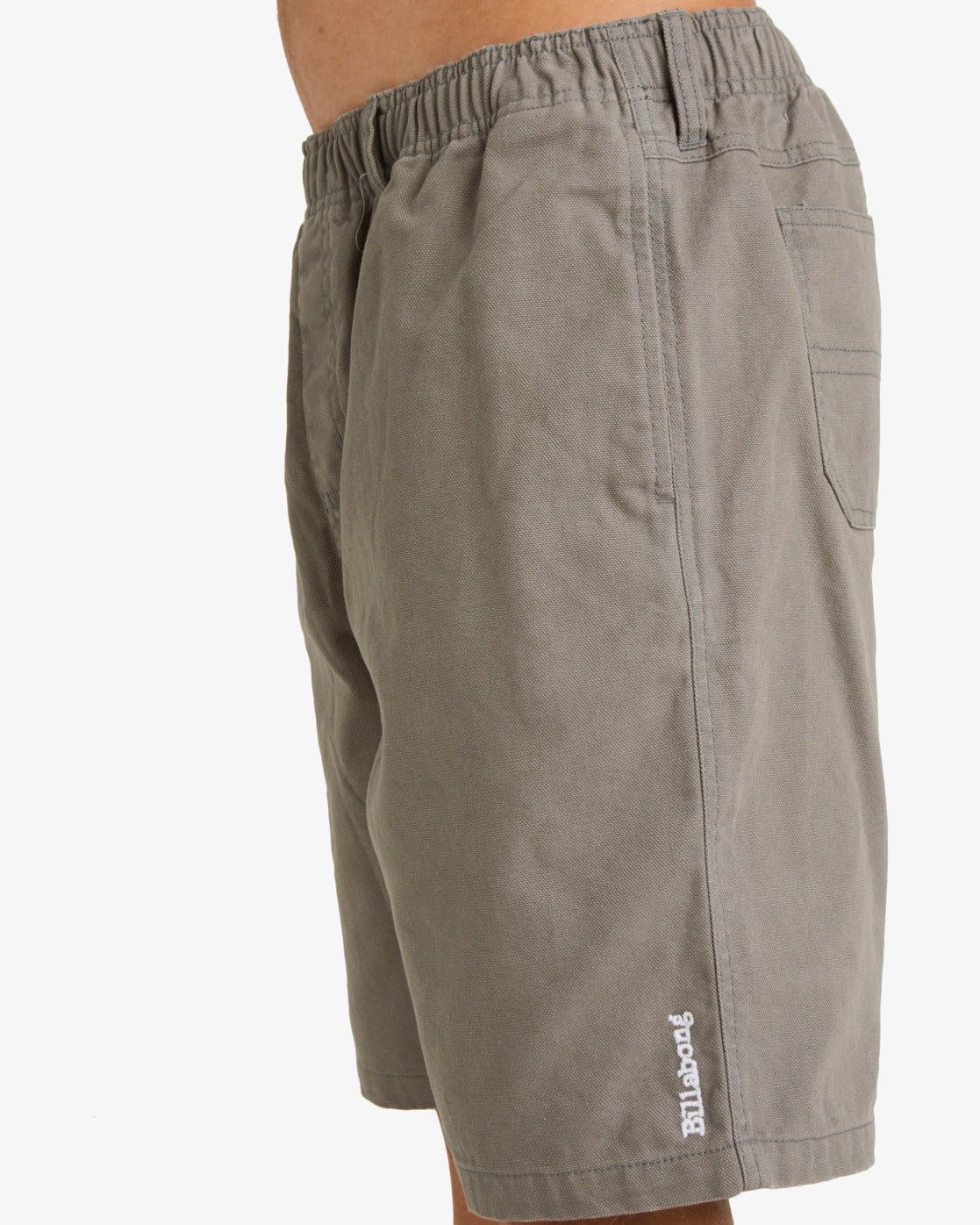 Billabong Jimmy Carpenter Walkshorts in pewter from the side