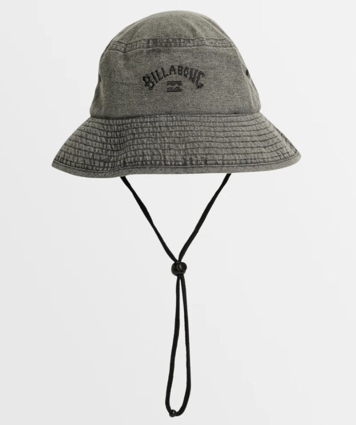Billabong Peyote Washed Bucket Hat in washed black