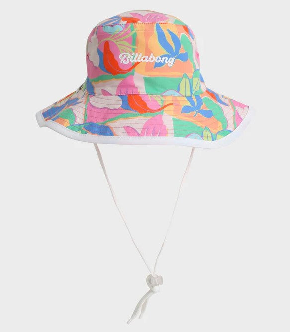 Billabong Sun Shift Groms Bucket Hat  in multi colour