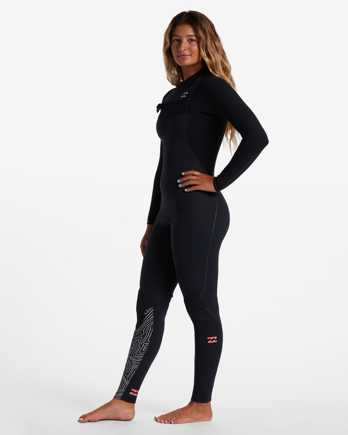 Billabong Furnace Comp 4/3mm Women's Wetsuit Midnight Trails