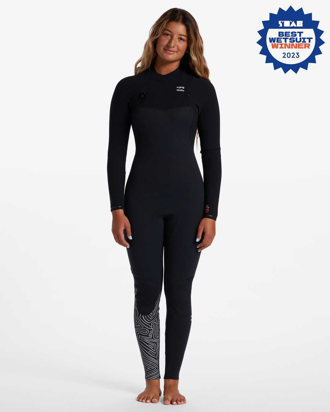 Billabong Furnace Comp 4/3mm Women's Wetsuit Midnight Trails 