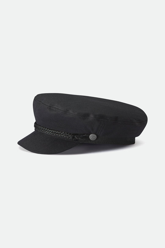 Brixton Fiddler Cap in black