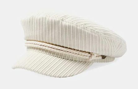 Brixton Fiddler Cap in dove colourway