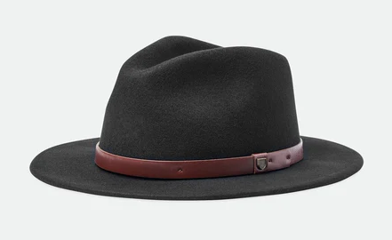 Brixton Messer Fedora in black