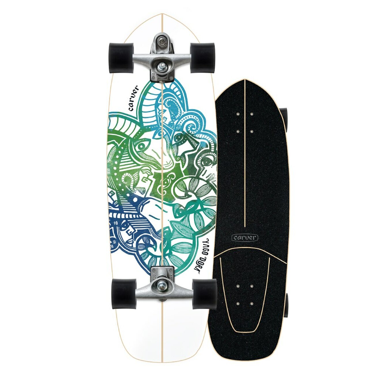 CARVER C7 30.75" YAGO SKINY GOAT SURFSKATE