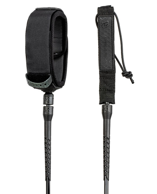 CREATURES OF LEISURE 9" longboard KNEE LEASH black black