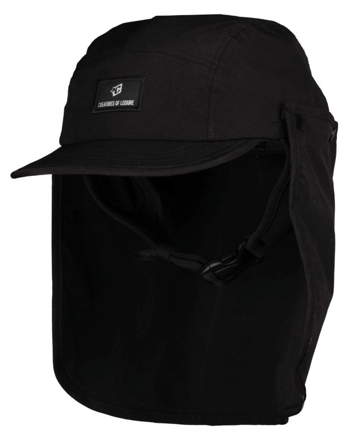 Creatures of Leisure Reliance Legionnaire Surf Cap in black