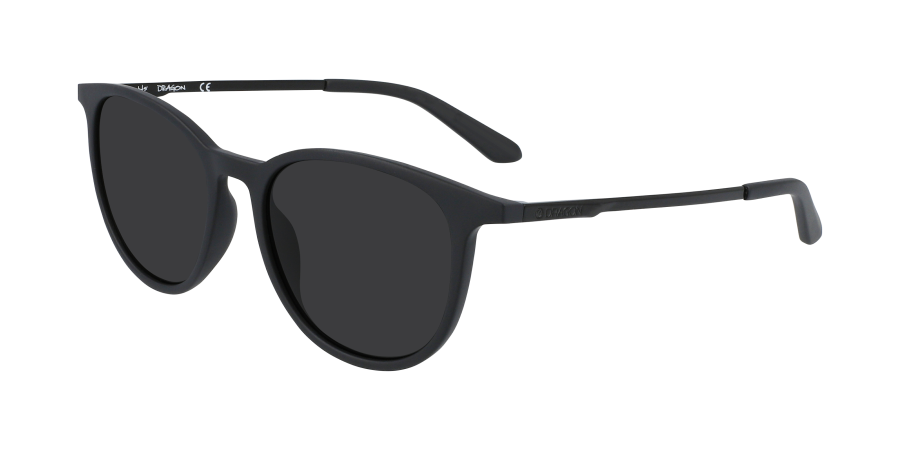 Dragon Billie Matte Black with Lumalens Smoke Sunglasses