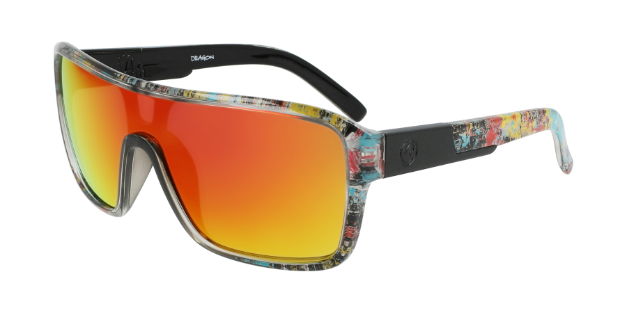 Dragon Remix Bryan Iguchi with Luma Lens Red Ion Sunglasses