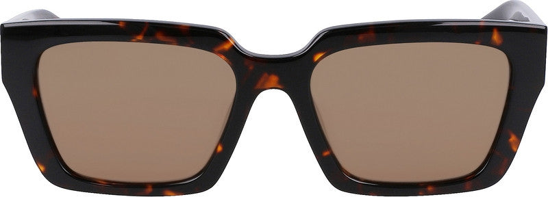 Pair of Dragon Tarran Tortoiseshell frames with Brown Luma Lens Sunglasses from front