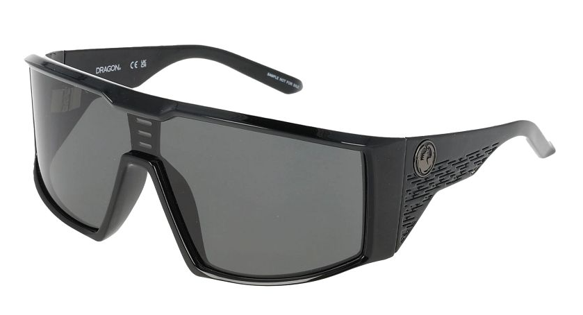 Dragon Tension Black Lumalens Smoke Sunglasses