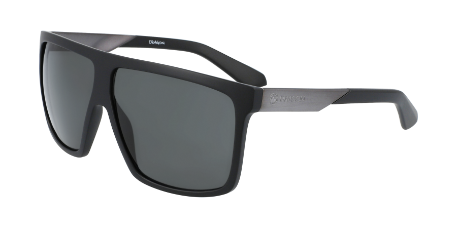 Dragon Ultra Matte Black Lumalens Smoke Sunglasses