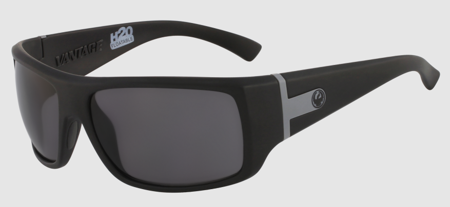 Dragon Vantage 2.0 H2O Matte Black Lumalens Smoke Polarised Sunglasses