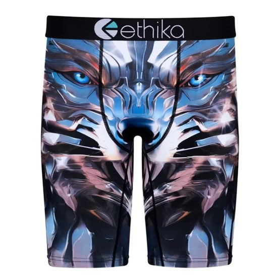 Ethika Boys Chrome Wolf Staple Underwear from front
