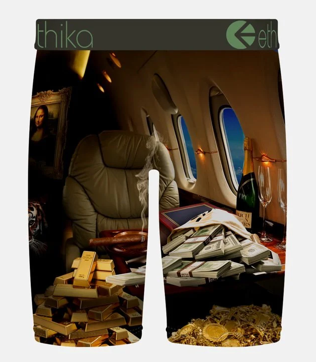 Ethika Mile High Club Mens Staple Mens Boxers from rear