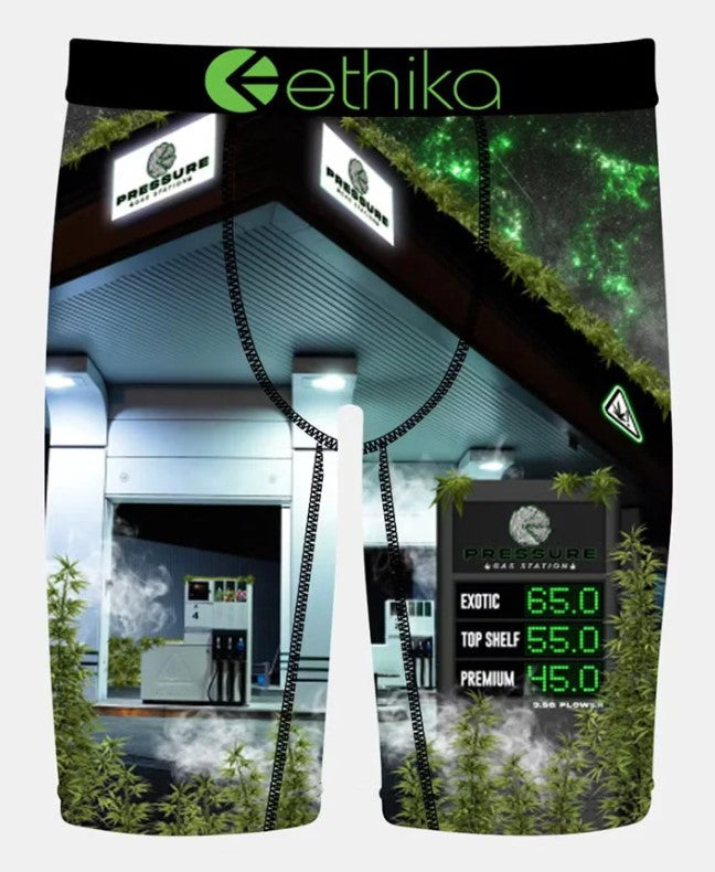 Ethika Pressure Gas Staple Mens Underwear in multicolour from front