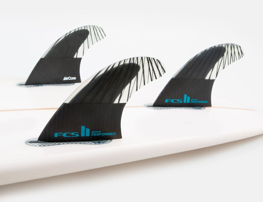 FCS II PCC Performance Core Carbon Medium Tri Fin Set – Blitz Surf