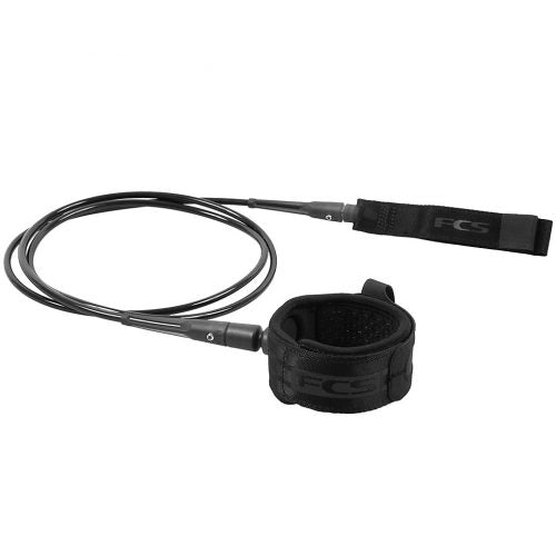 FCS 6' COMP ESSENTIAL LEASH in black