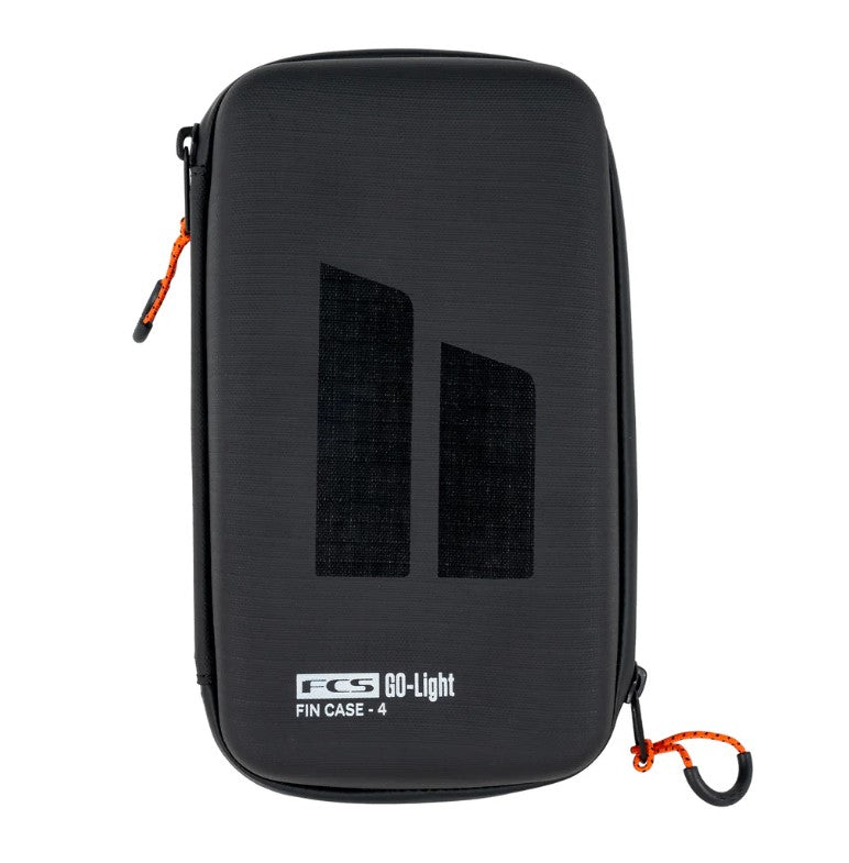 FCS Go-Lite Surfboard Fin Case - 4 Sets in black