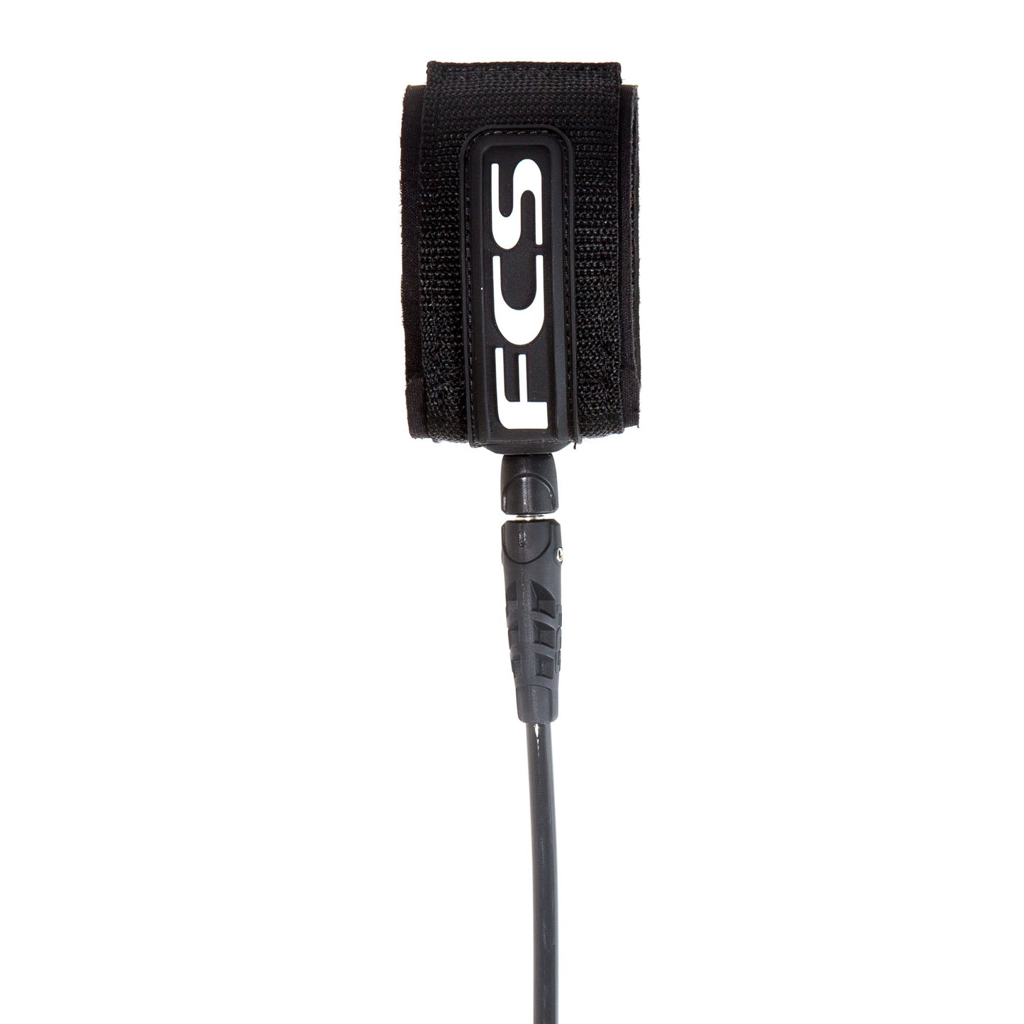 FCS 7' Regular Classic Surfboard Leash in black