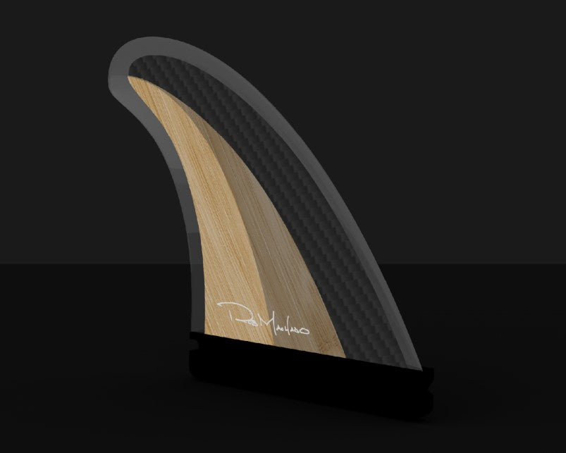 Firewire Machado The Groove Surfboard fin in black/bamboo